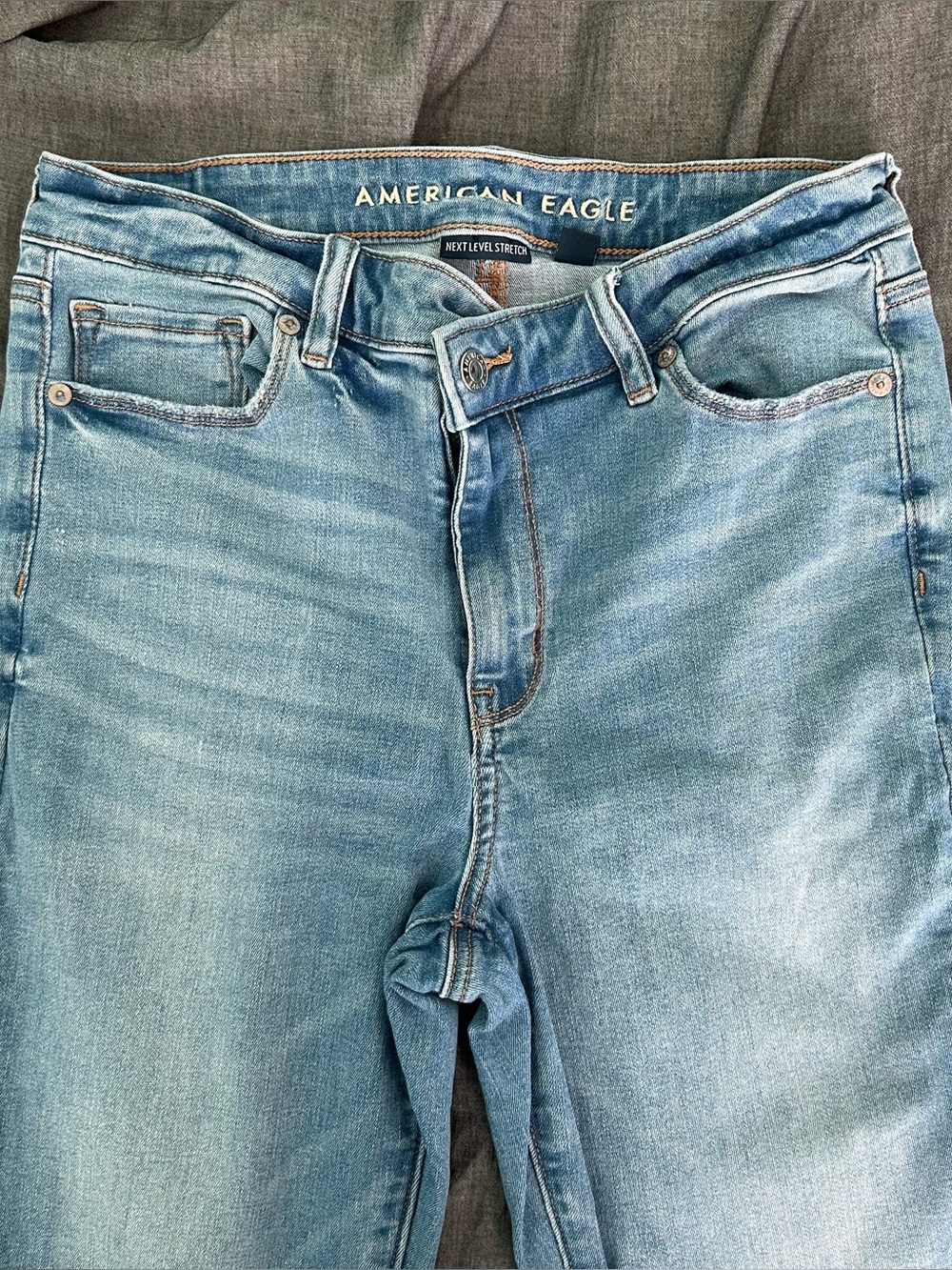 AE High Rise Skinny Kick Jeans